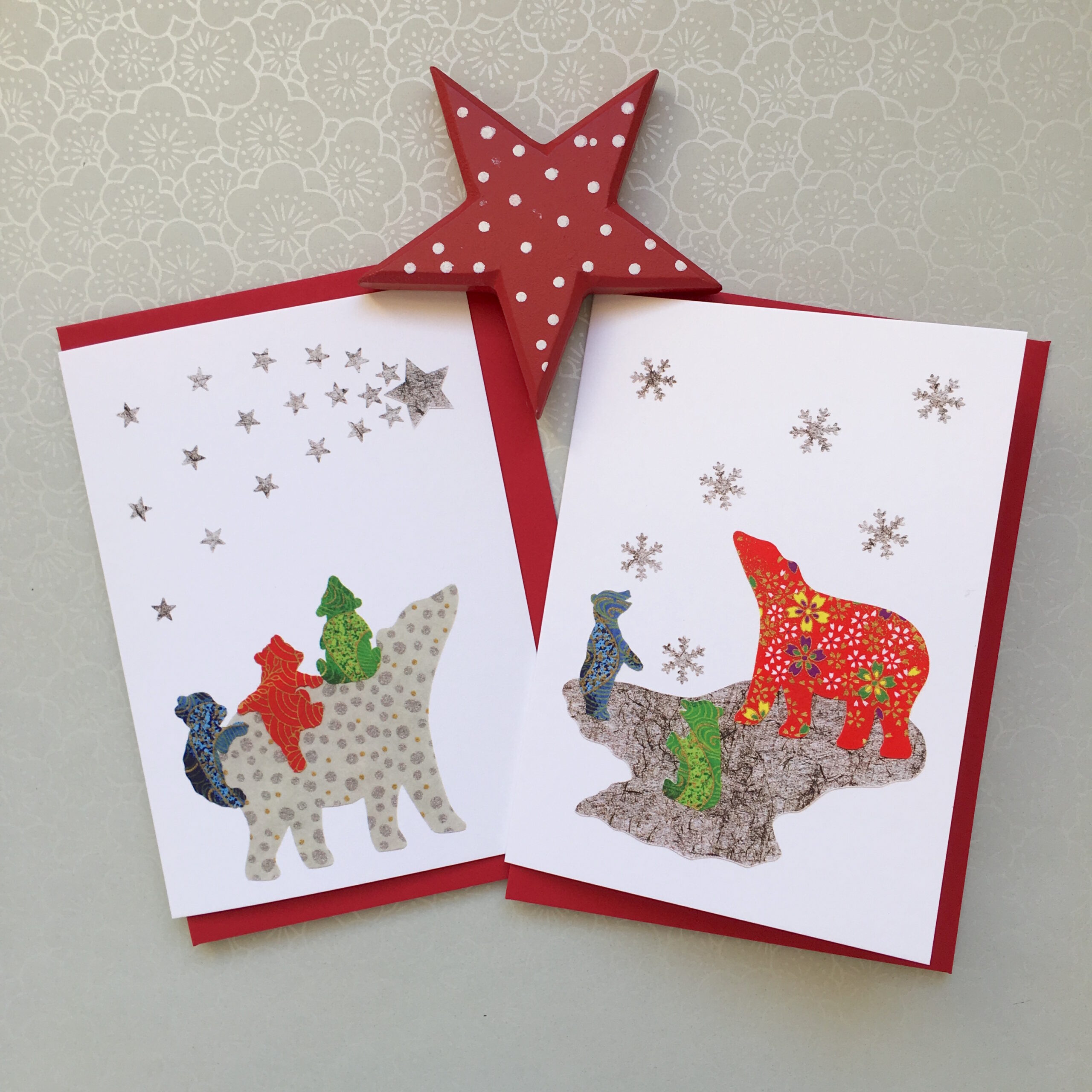 POLAR BEAR CHRISTMAS CARD SET