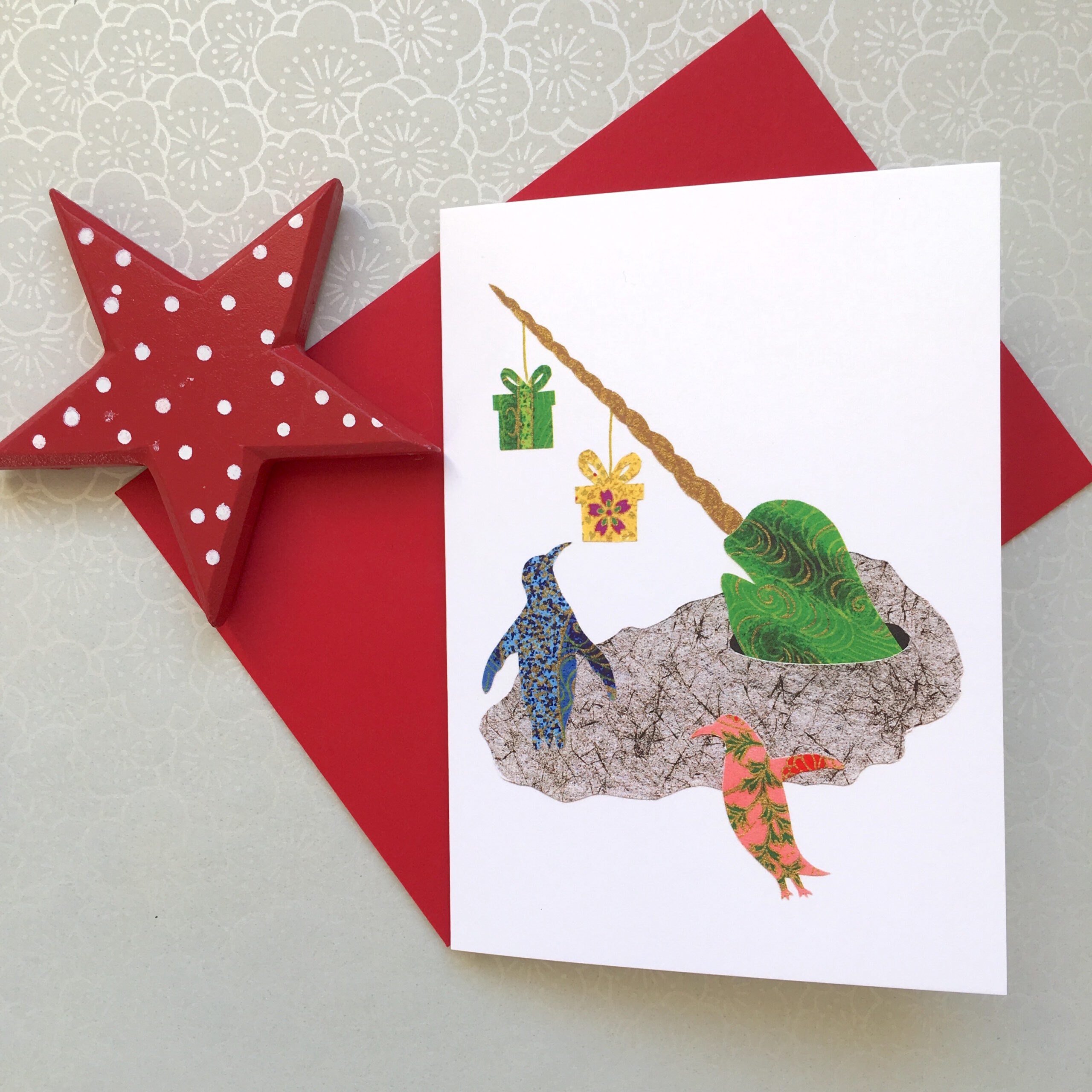 PENGUIN CHRISTMAS CARD SET - Image 3