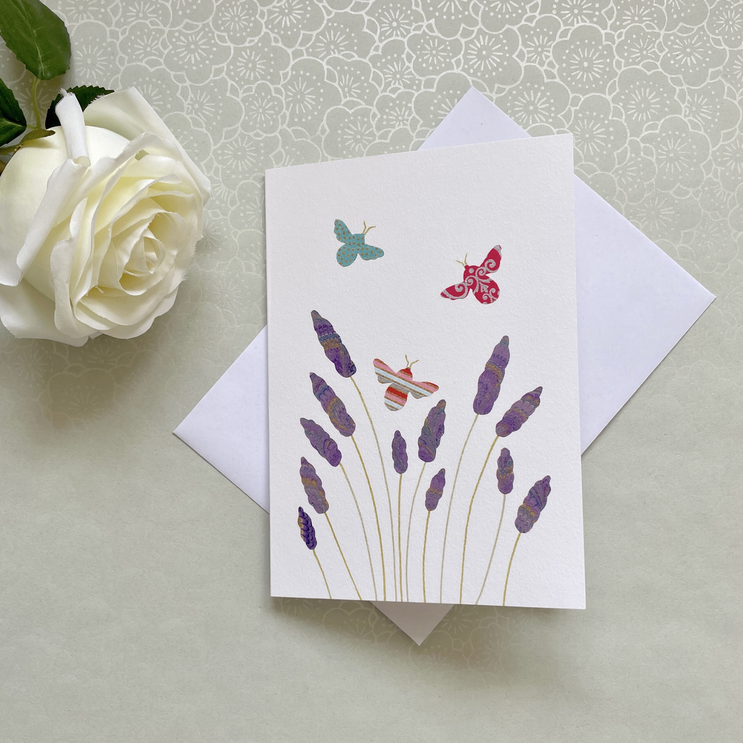 Bee greeting card | Natsula Designs