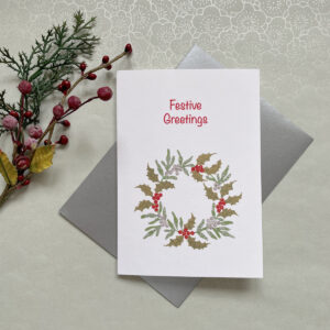 Christmas Wreath card