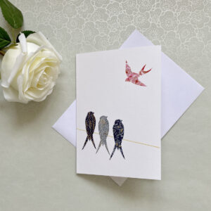 Swallows Greeting Card