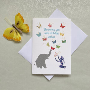 Little girl's birthday card